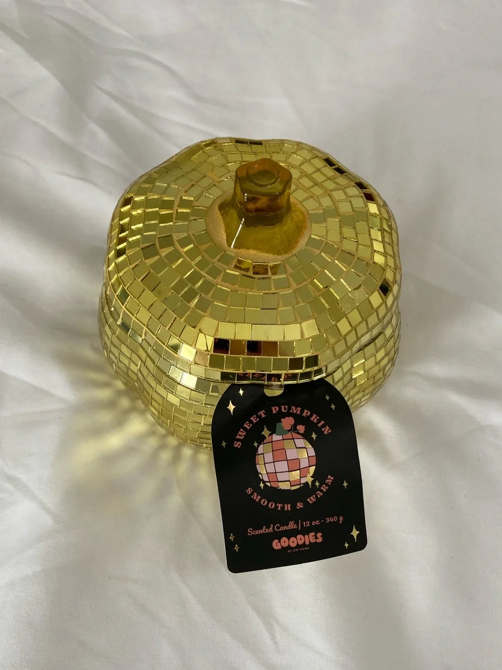 Sweet pumpkin candle